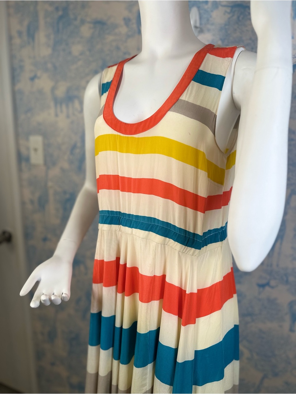 Marc by Marc Jacobs Simone multicolor stripe dress | perfect for France or Italy - Picture 6 of 11